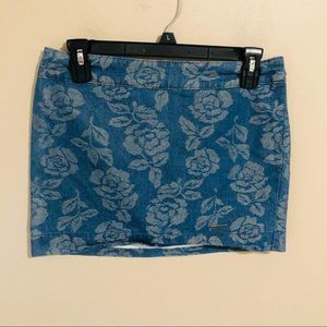 Abercrombie and Fitch Floral Mini Skirt
